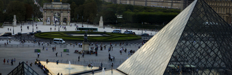 Mona Lisa In The Louvre